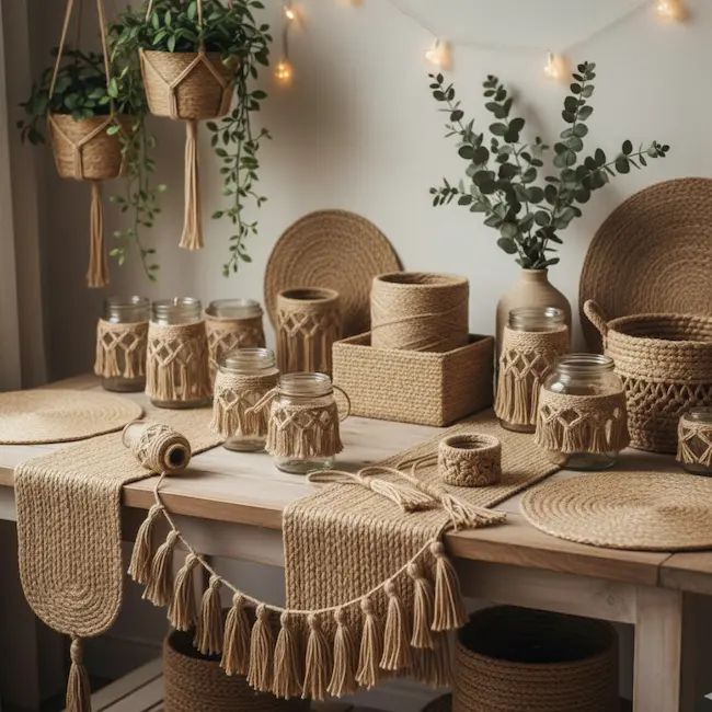 Artesanía de yute 1